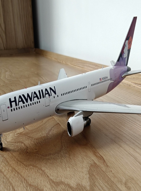 Gemini Jets  GJ  1:200金属合金客机模型 ，波音767-300er 夏威