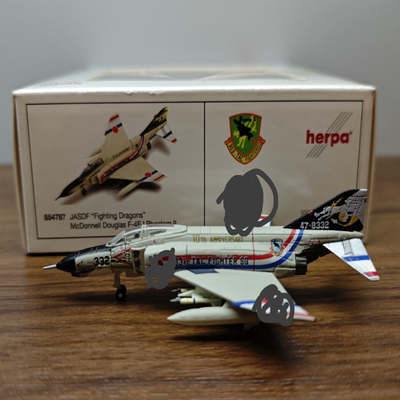 Herpa JASDF F-4EJ 鬼怪战机 1/200 合金模型成色如图