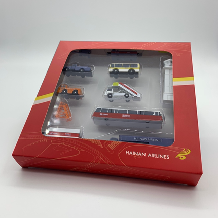 ！海南航空 1:200 地勤車隊組12件套