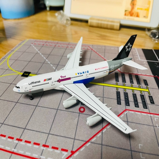 1/400 DW 汉莎航空 星空联盟彩绘 A340-200A340-200包顺丰