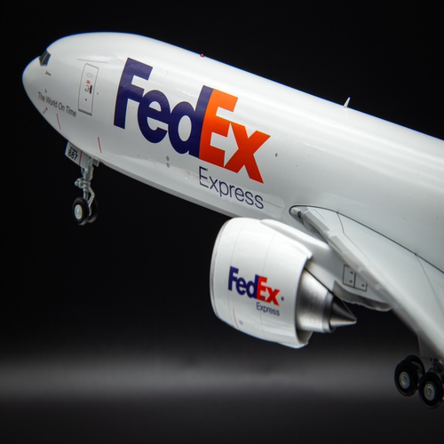 GJ 1:200 fedex Boeing777F  Fedex 官方定制 #飞机模型 实物实拍