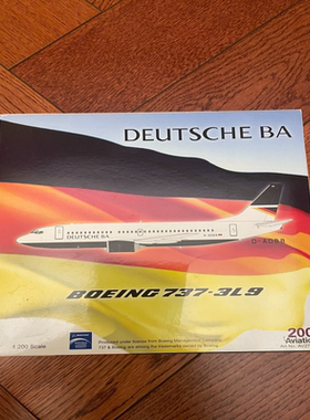 Aviation200 德国Deutsche BA航空B737-300 注册号D-ADBB AV绝版