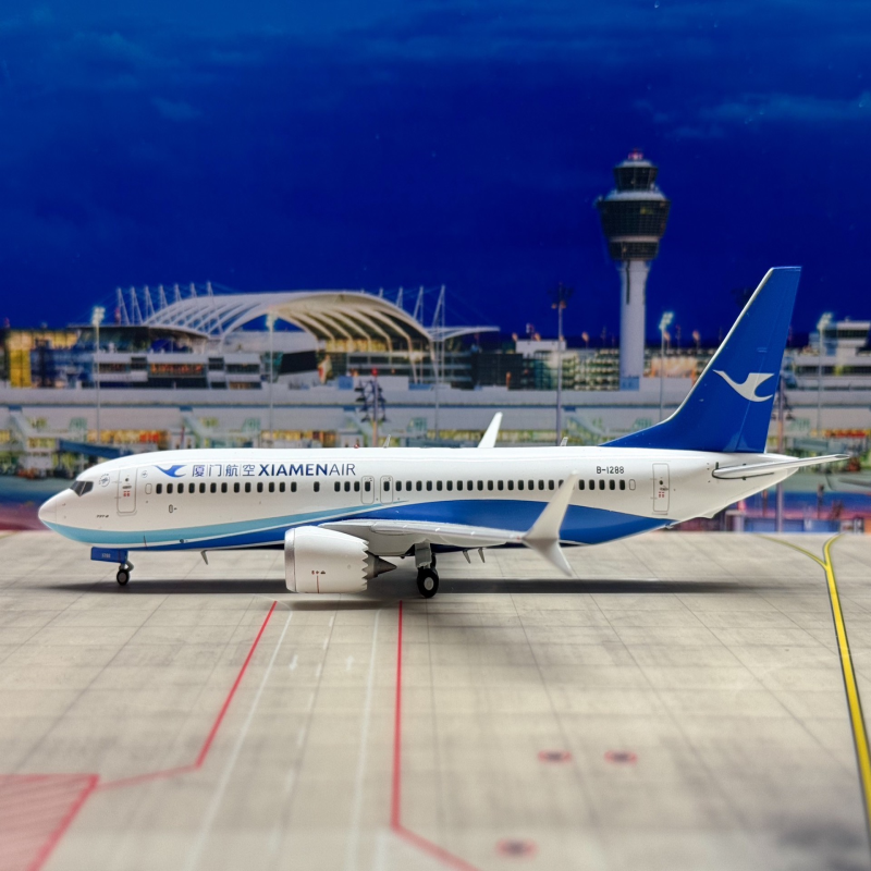 JC 1/200 厦门航空公司 737MAX8 注册号B-1288目测无暇 指哪拍哪