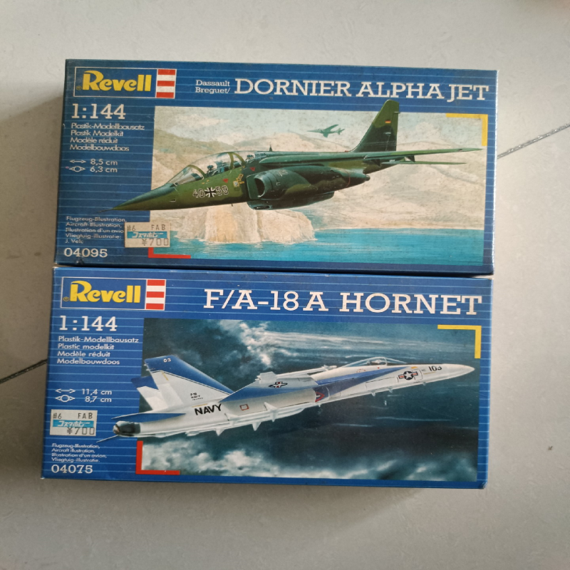[出］日货正版全配无损3G模型Revell/利华飞机模型1比144，仅拆