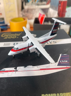 Geminijets 1/200 DHC-8-100 全美航空老货 有轻微的疹