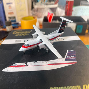 Geminijets 1/200 DHC-8-100 全美航空老货 有轻微的疹