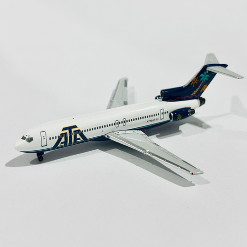 AC 1:400 ATA 727-200 N770AT实物如图，发货后不退不换