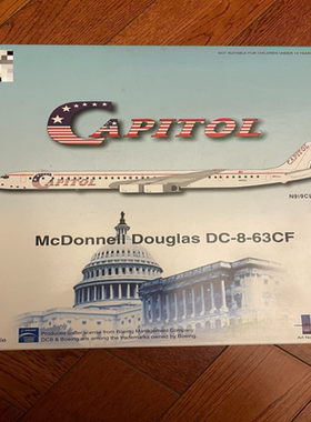 IF200 Inflight200 美国首都航空DC-8-63CF 绝版老货 注册号N919C