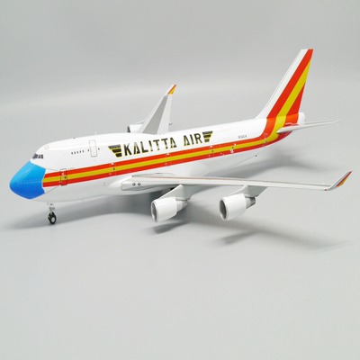 JC 波音747-400  Kalitta Air 卡利塔航空 货机口罩彩绘 1/200合