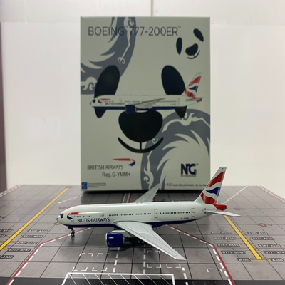 Ngmodels 1:400# 飞机模型 英国航空Boeing  B777-200ER  G-YMMH