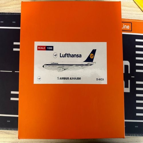 JCwings1:200汉莎航空空客a310-200,D-AICA，盒藏无暇，顺丰保价