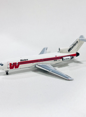 【代出】AC 1:400 美国西部航空 727-200 N2808W实物如图，大佬
