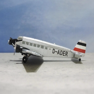 容克52运输机汉莎航空Ju52德国Junkers JU-52螺旋桨飞机1:200机