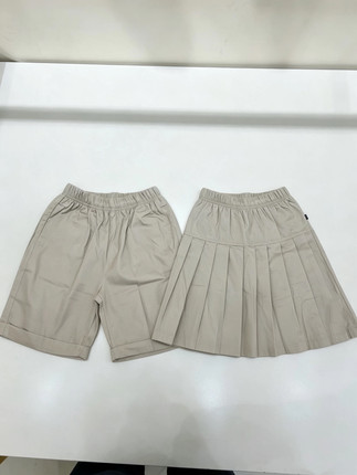 西安理工大附小校服小学生夏季短裤裙子短裙