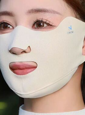 秋冬保暖口罩漏口露嘴鼻防寒面罩