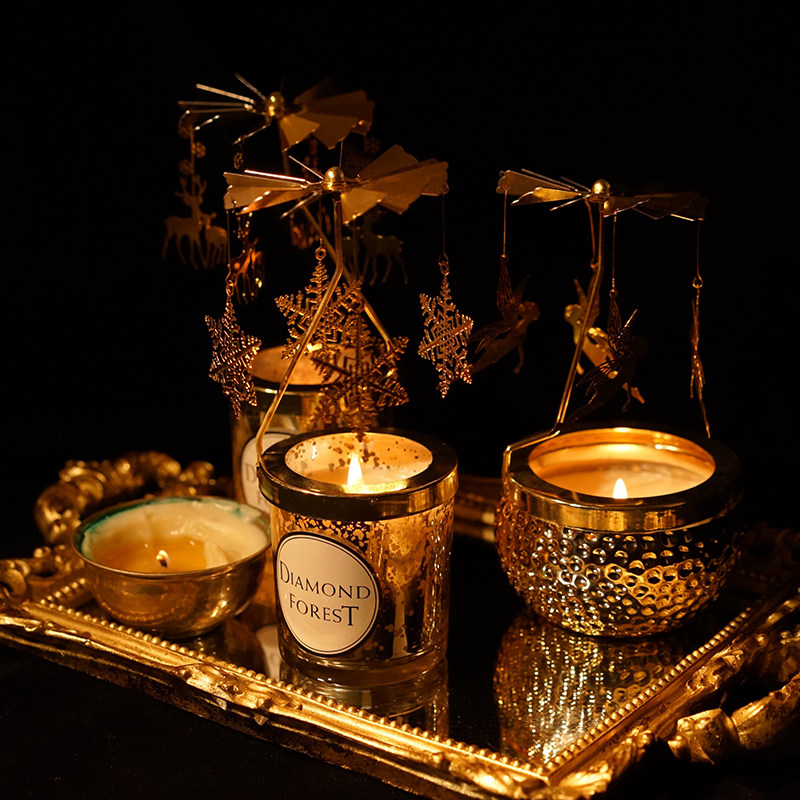 钻石森林送闺蜜生日礼物香薰蜡烛礼盒走马灯摆件结婚伴手礼女伴娘在类目 家居饰品, 蜡烛/烛台, 香薰蜡烛中 - 来自Buy2taobao.com提供专业的淘宝代购服务