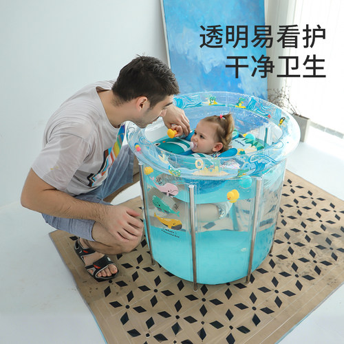 小孩新生儿浴缸可折叠游泳桶