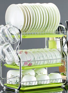 Bowl rack drain rack kitchen utensils drying stand dish