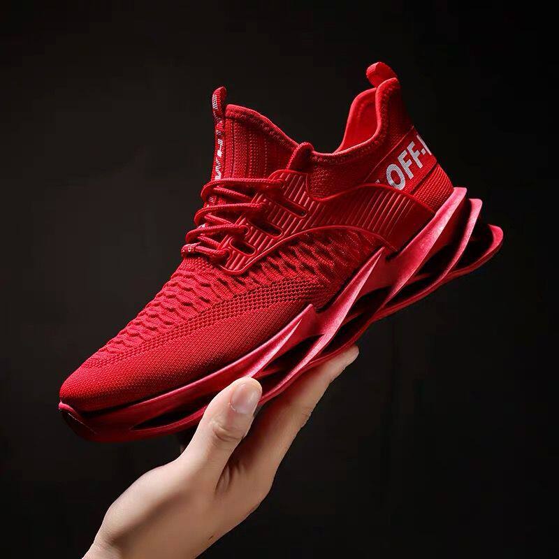 Men's Sneakers Running Shoes Breathable male sports boot跑鞋