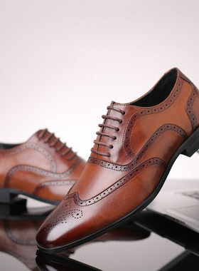 men's leather shoes pu formal shoes plus size 48男士大码皮鞋