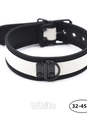 Exotic Accessories Dog Slave Necklace of Neoprene Fetish Col