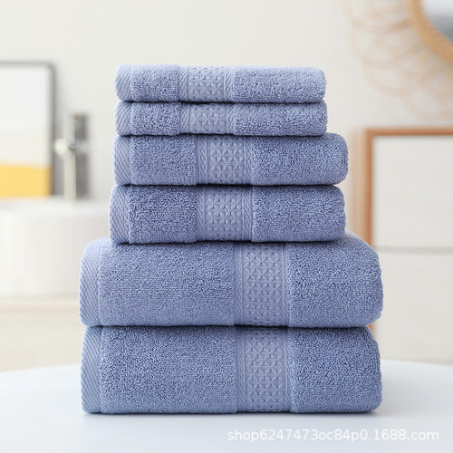 洗脸毛巾浴巾三件套 3pcs Luxury Bath Towel Set Cotton Towels