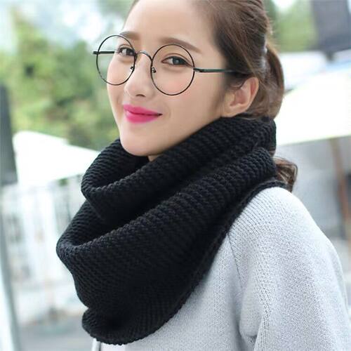 Men's Scarf  winter neckerchief collar girl knitted 女士围巾
