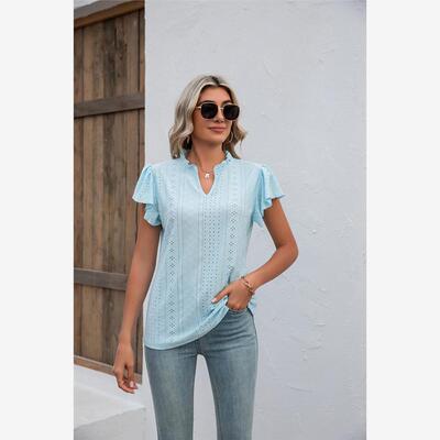 V-neckruffledoosThirtp