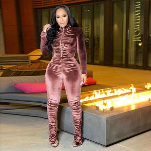 2022 Full Tracksuits Women Elegant Two-Pieces Suit Sets new