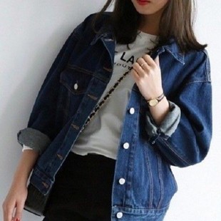 Autumn Jacket Jean For Women Winter Girls Jeans Jackets Coat