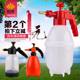 洒水壶喷水壶喷雾器手压式 喷壶0.8L1.5L 洗车浇花喷水壶手持压缩式