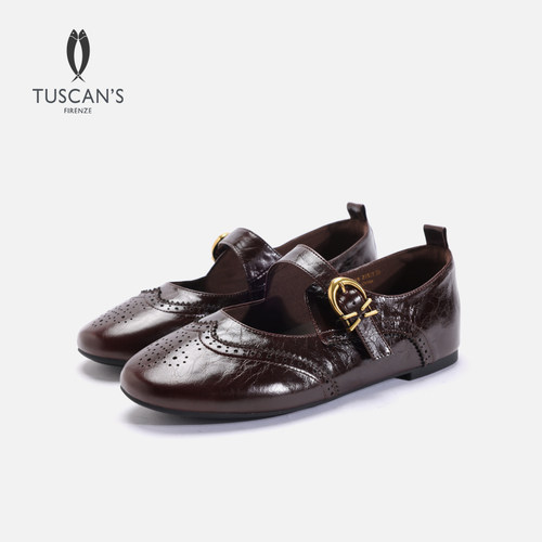 TUSCAN'S真皮单鞋玛丽珍鞋女鞋