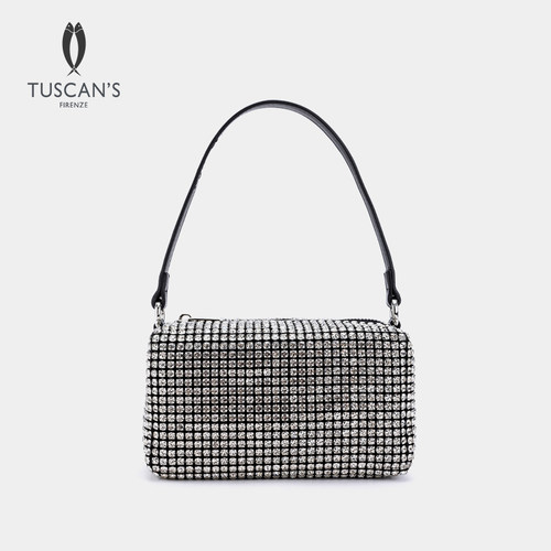 TUSCAN'S满钻晚宴包轻奢时尚亮钻单肩斜挎包包女包名媛TS双鱼
