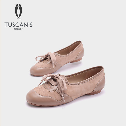 TUSCAN'S羊皮平底浅口单鞋