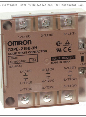G3PE-535B-3H DC12-24【RELAY SSR 35A 3PH NO HT SINK 3PL】