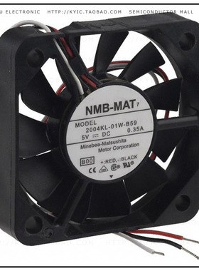 2004KL-01W-B59-B00【FAN AXIAL 50X10MM BALL 5VDC WIRE】