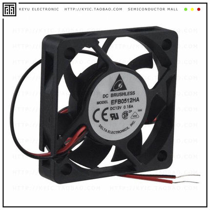 EFB0512HA【FAN AXIAL 50X10MM 12VDC WIRE】