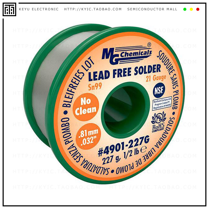 4901-227G【SOLDER LF SN99 21GAUGE.5LBS】