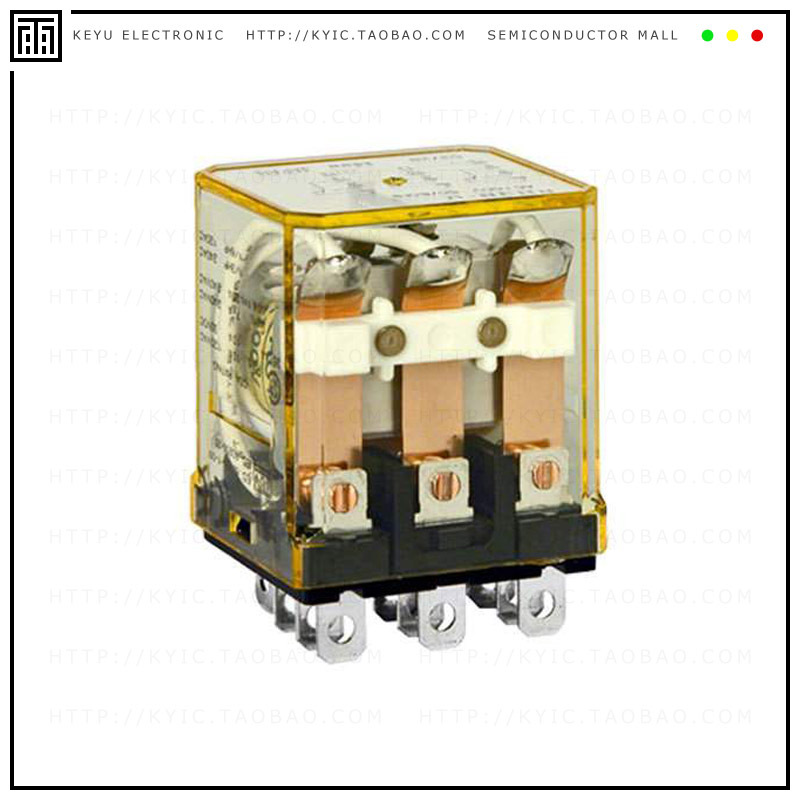 RH3B-UDC24V【RELAY GEN PURPOSE 3PDT 10A 24V】