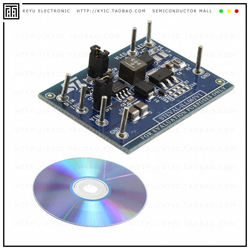 STEVAL-ILL065V1【EVAL BD 3A LED DVR LED5000 BB+】