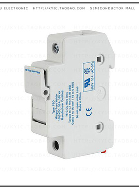 0091.0001【FUSE HLDR CART 600V 30A DIN RAIL】