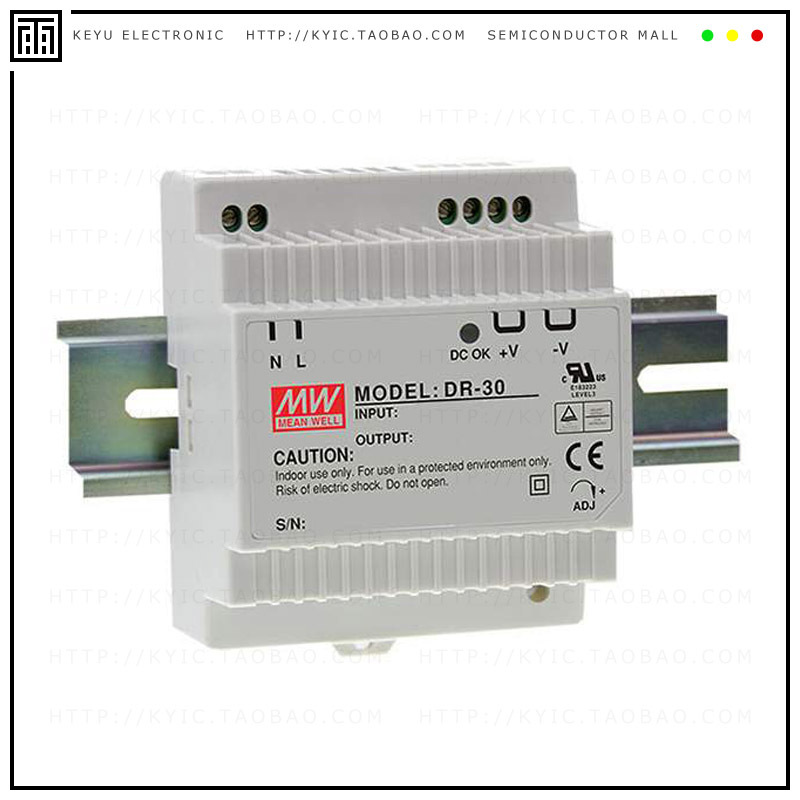 DR-30-24【AC/DC CONVERTER 24V 36W】