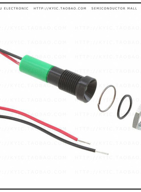 Q8R3BXXG12E【LED PM INDICATOR RECESSED GREEN】