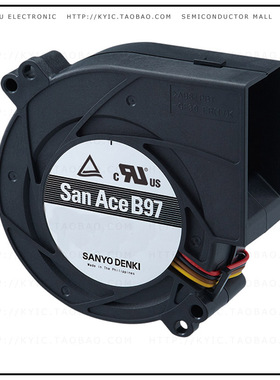 9BMC12P2G001【FAN BLOWER 97X33MM 12VDC WIRE】