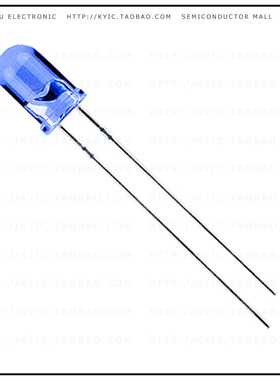 LTH5MM12VFR4600【LED BLUE CLEAR T-1 3/4 T/H】