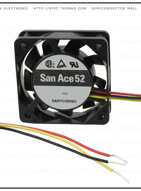 109P0524H701【FAN 52X15MM 24VDC TACH】