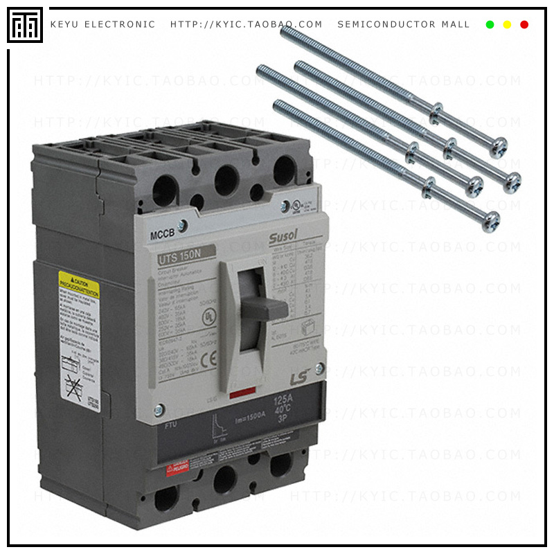 UTS150N-FTU-125A-3P-LL-UL【CIR BRK THERM 125A 600VAC/600VDC