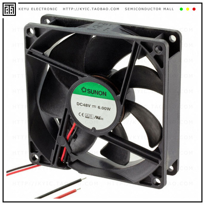 GE92254B1-000U-AC9【FAN 92X25MM 48VDC IP56 75CFM】