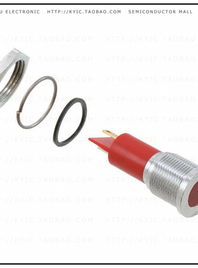 Q16F1CXXR12E【INDICATOR 12V 16MM FLUSH RED】