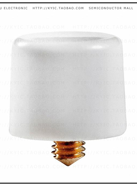 AT413B【CAP PUSHBUTTON ROUND WHITE】